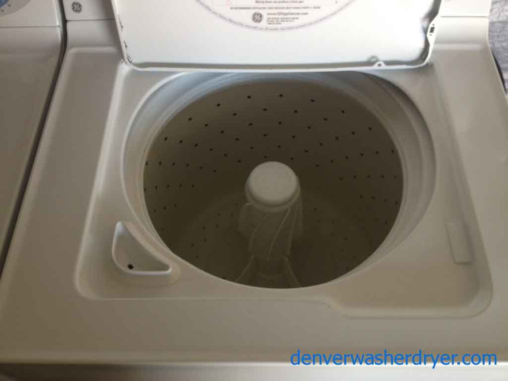 GE Washer/Dryer, simple and elegant
