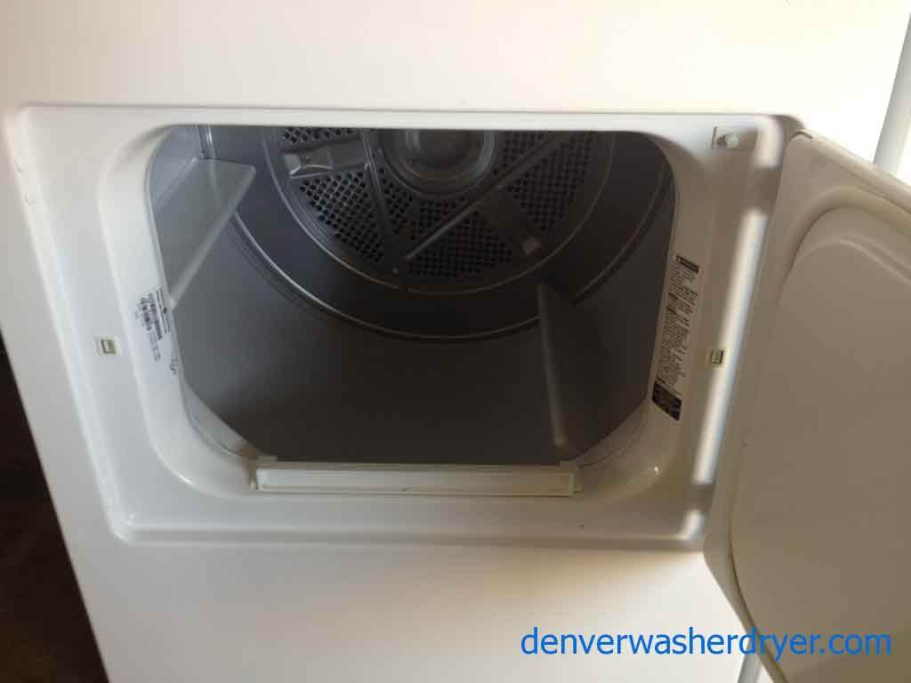 GE Washer/Dryer, simple and elegant