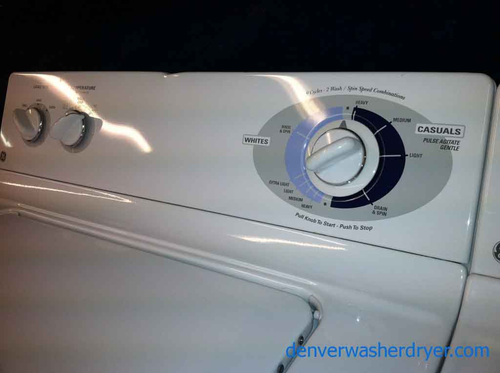 Glorious GE Washer/Dryer