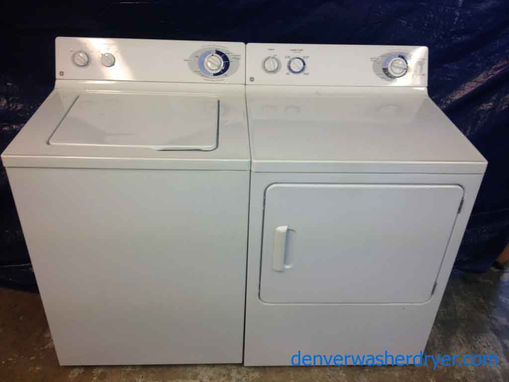 Reliable GE Washer and Dryer Set