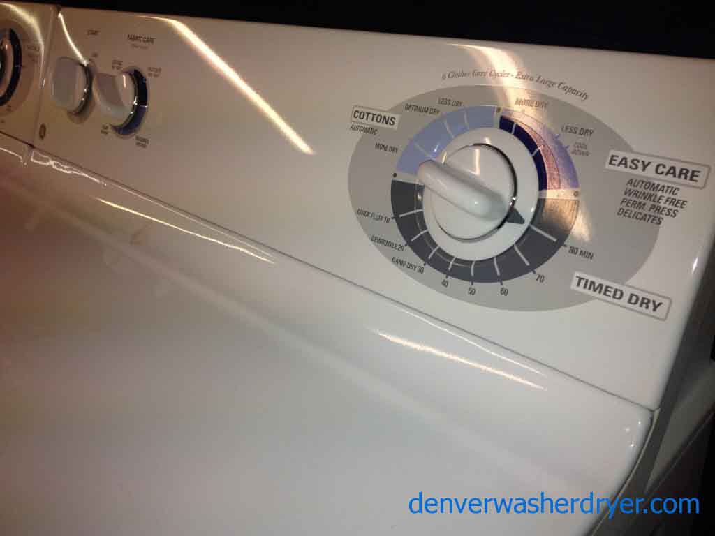 Reliable GE Washer and Dryer Set