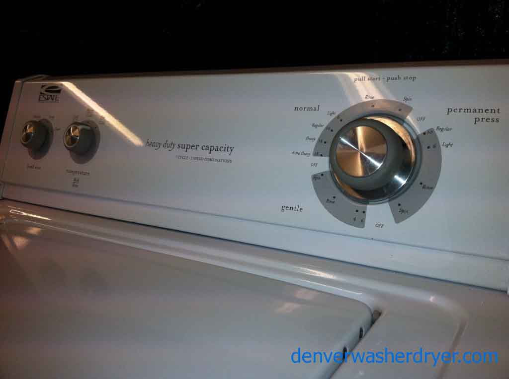 Amazing Estate Washer and Dryer