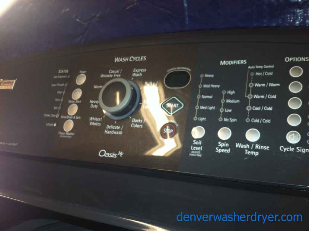 Kenmore Elite Oasis Washer/Dryer Set, HE, Energy Star