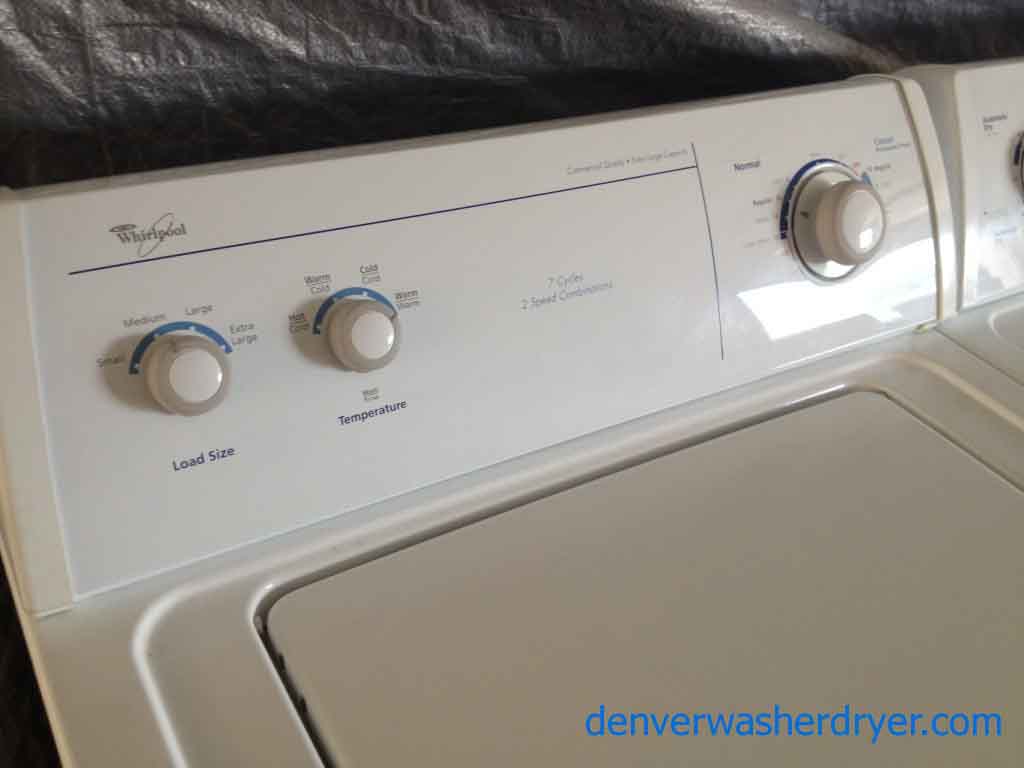 Whirlpool Washer/Dryer Set, Commercial Quality