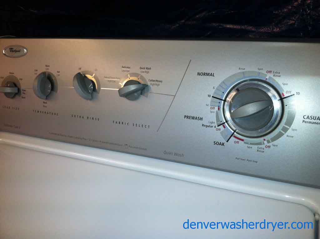 Spiffy Whirlpool Washer