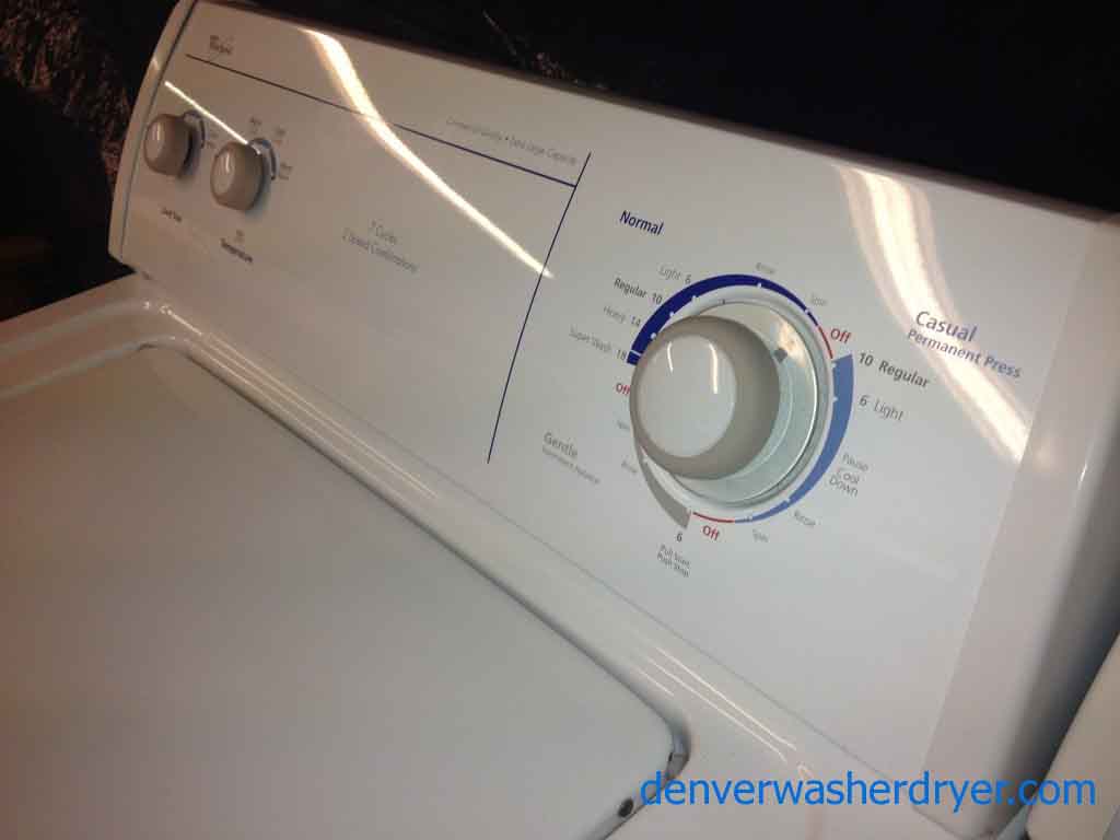 Whirlpool Commercial Quality Washer & Dryer