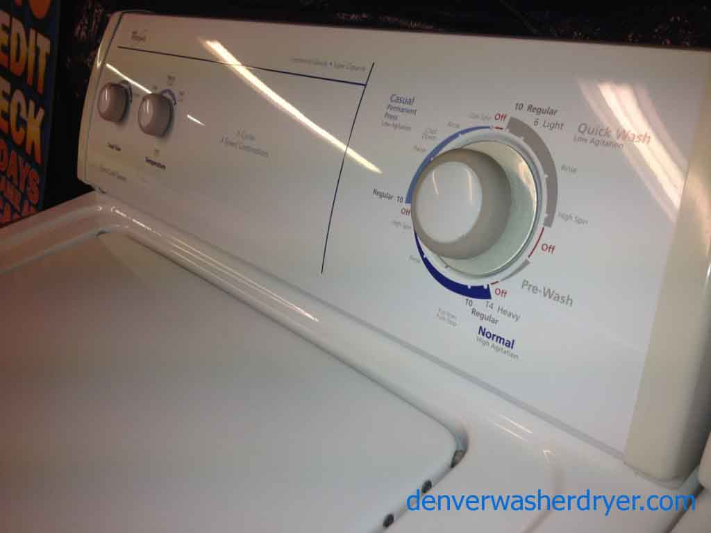 Whirlpool Commercial Quality Washer/Dryer Set