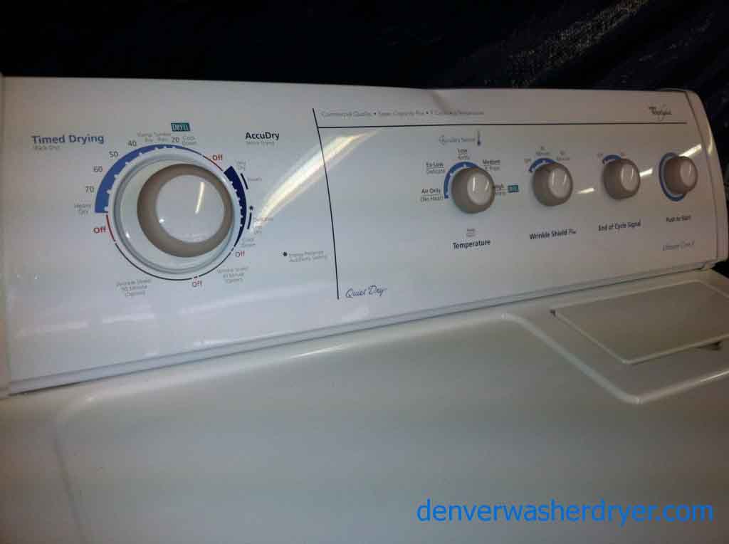 Fantastic Whirlpool Washer/Dryer Set, Extra Large Capacity