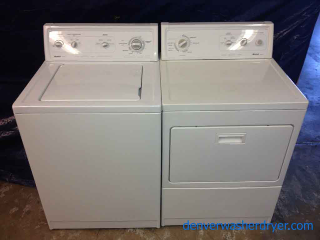 Capable Kenmore 70 Series Washer/Dryer, 90 Series Dryer