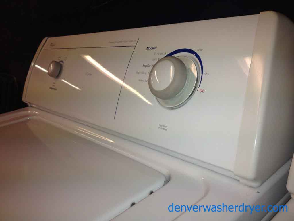 Whirlpool Washer/Dryer Set, Simple Set