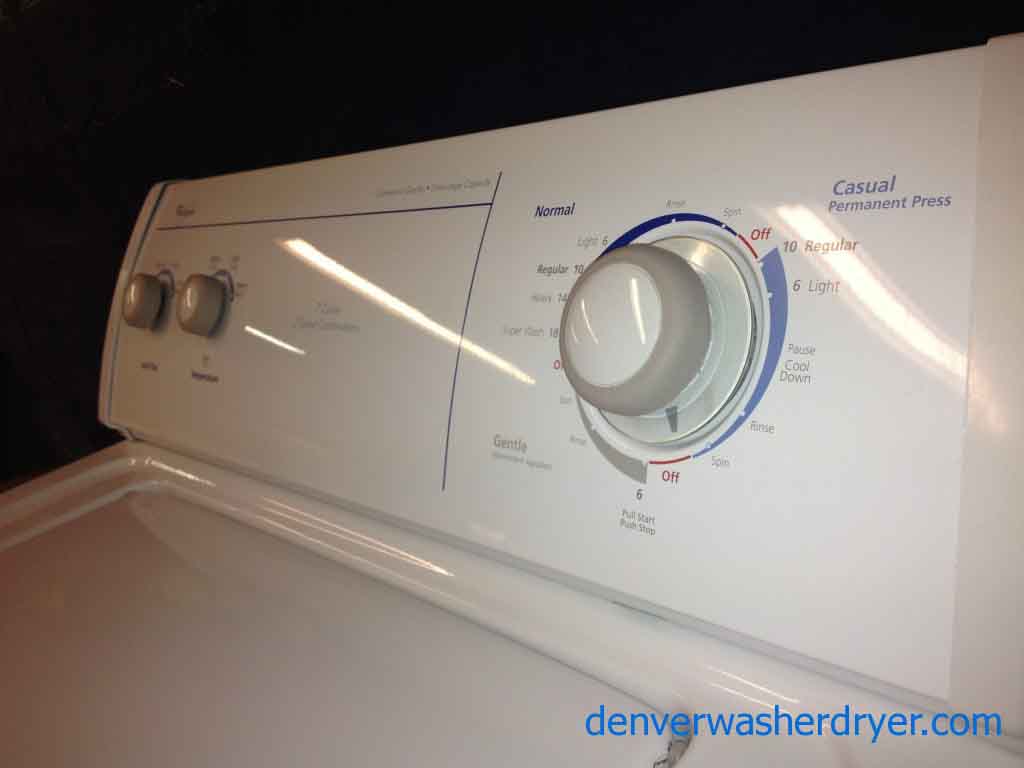 Great Whirlpool Washer/Dryer, Matching Set
