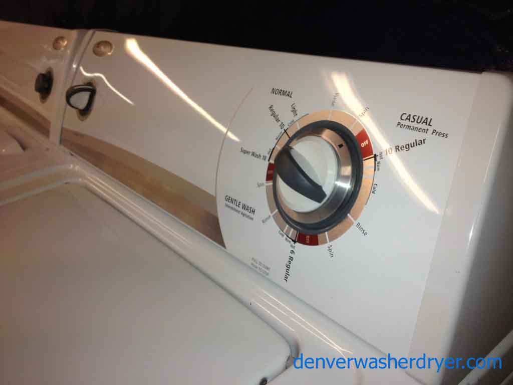 Absolute Whirlpool Washer/Dryer Matching Set, Great Condition
