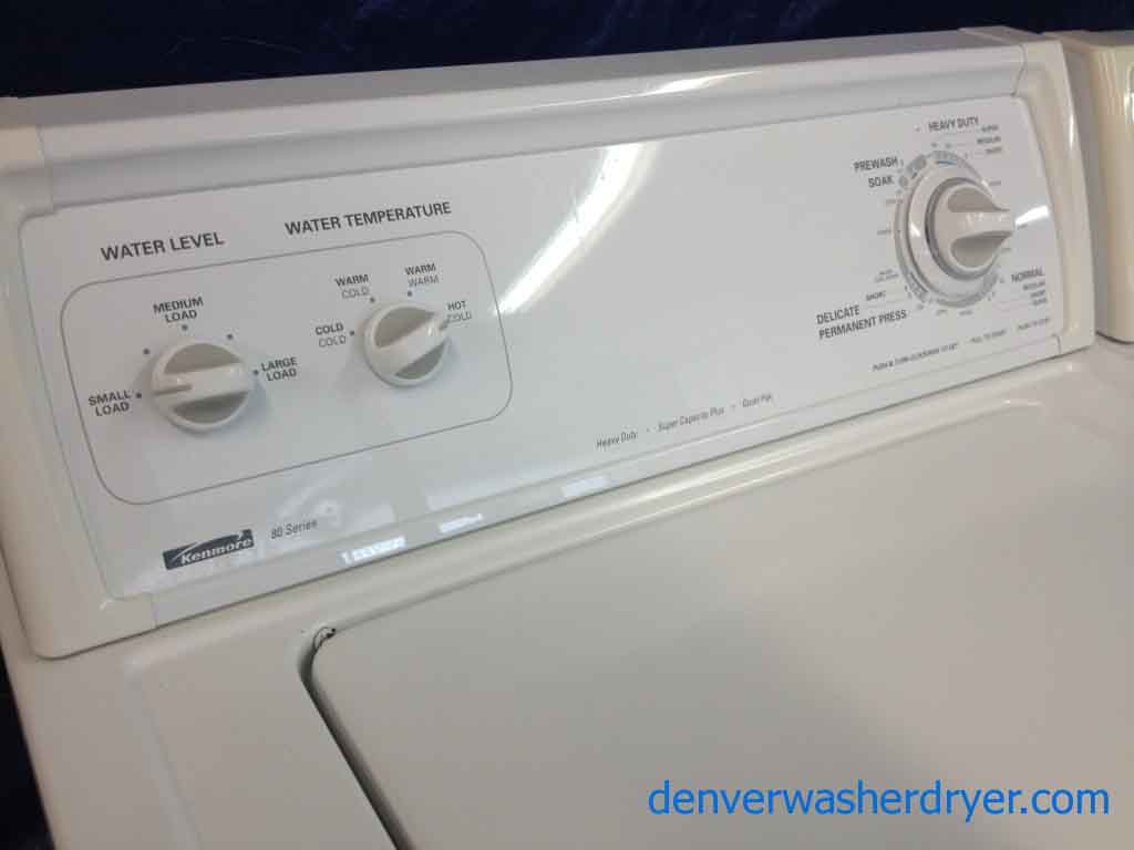 Kenmore 80 Series Washer and Dryer