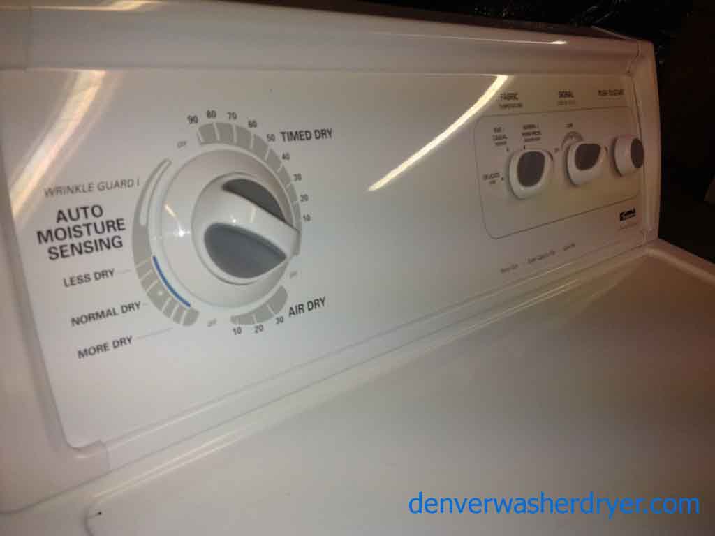 Limited Edition Kenmore Washer/Dryer Matching Set, Loaded