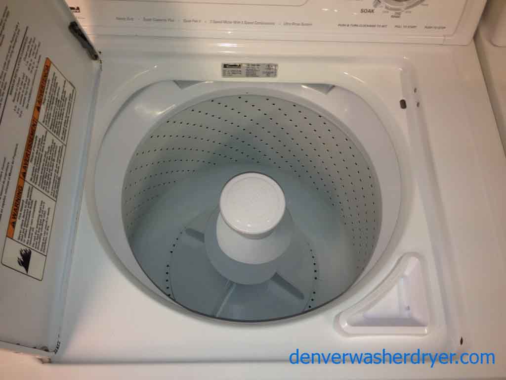 Limited Edition Kenmore Washer/Dryer Matching Set, Loaded