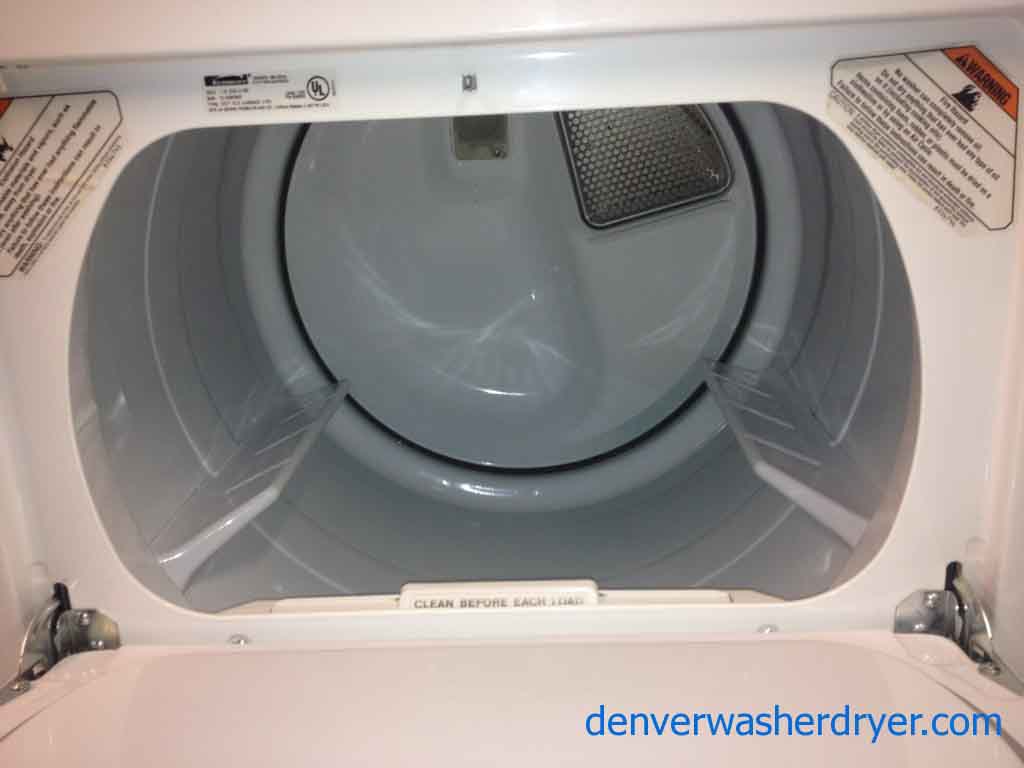 Limited Edition Kenmore Washer/Dryer Matching Set, Loaded