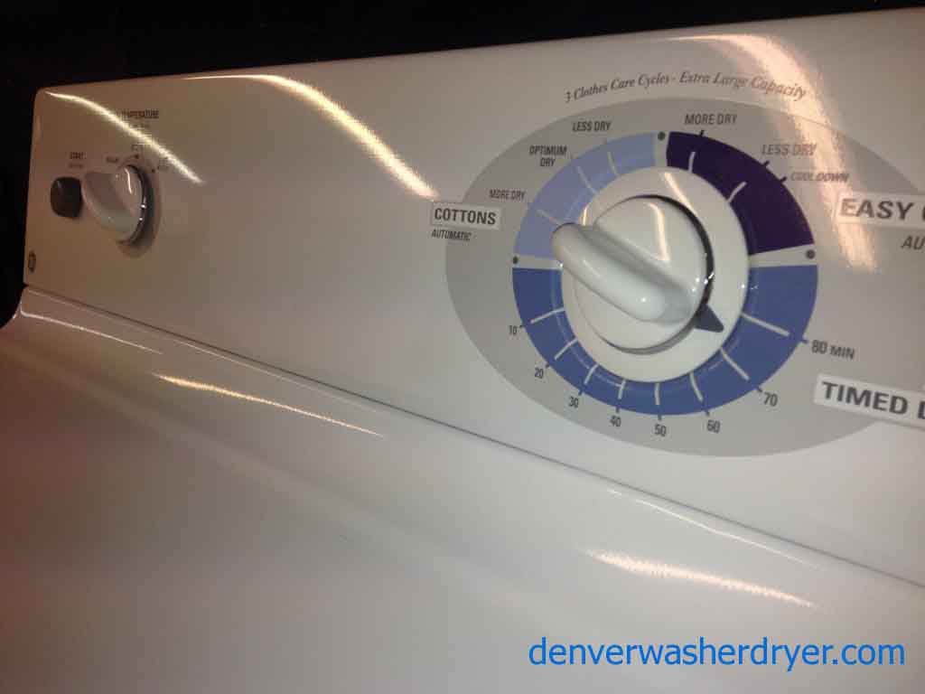 Advanced GE Washer/Dryer, Great Units