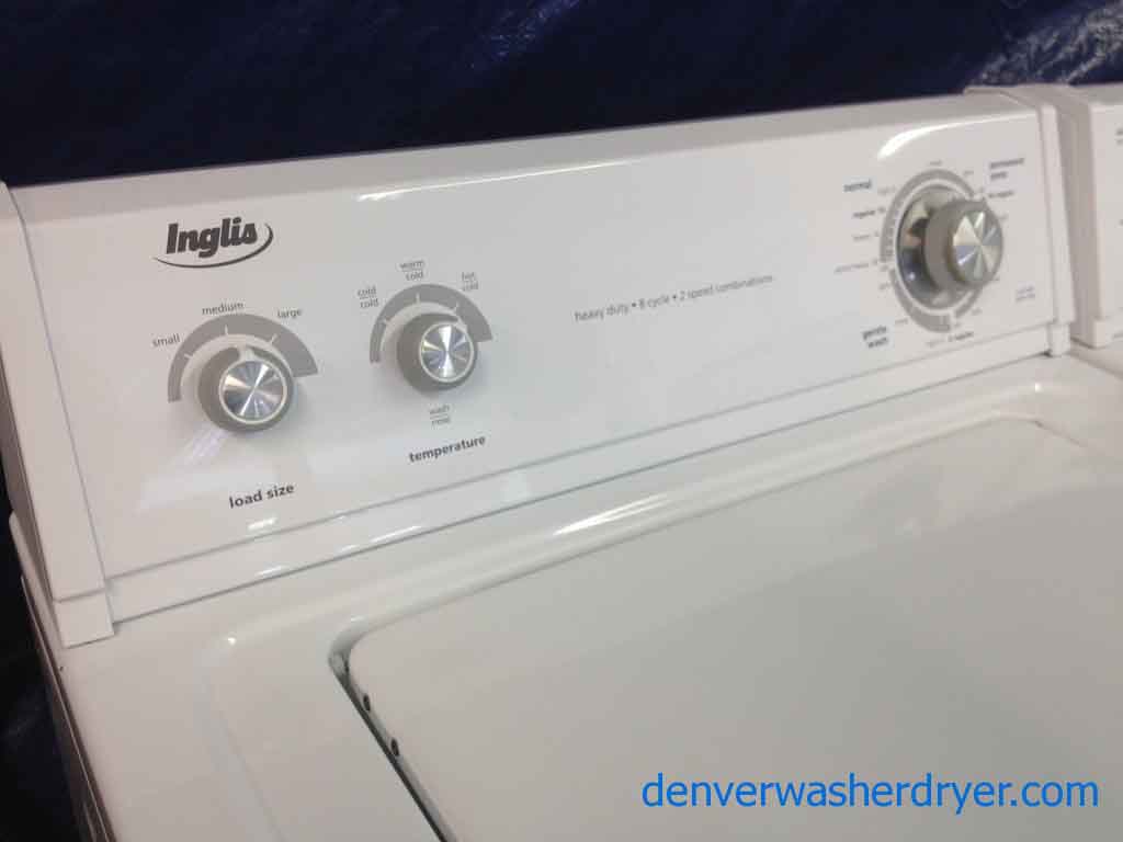 Inglis Whirlpool Washer/Dryer, newer units