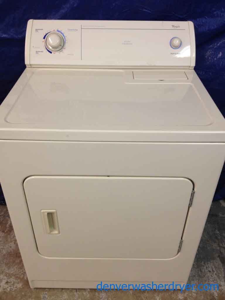 Large Images for Whirlpool Commercial Quality Dryer, Almond Beauty 975