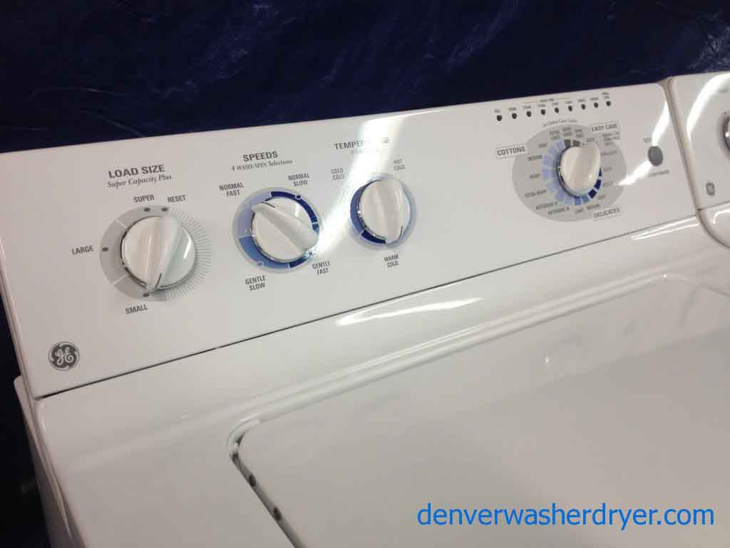 Large Images for GE Washer/Dryer, clean and solid 993