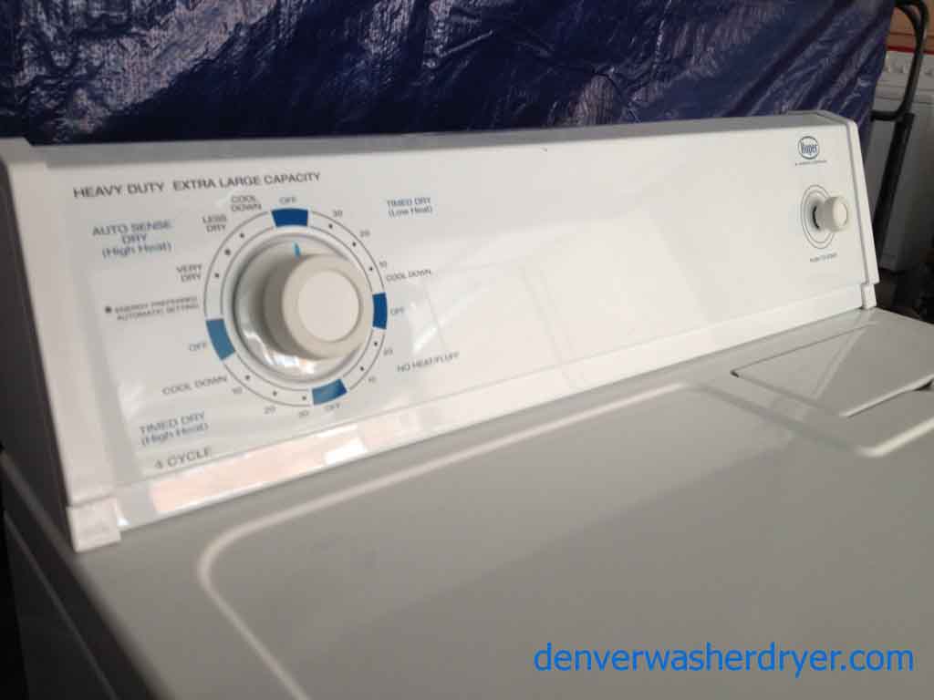 Roper Dryer, by Whirlpool, Solid and Simple