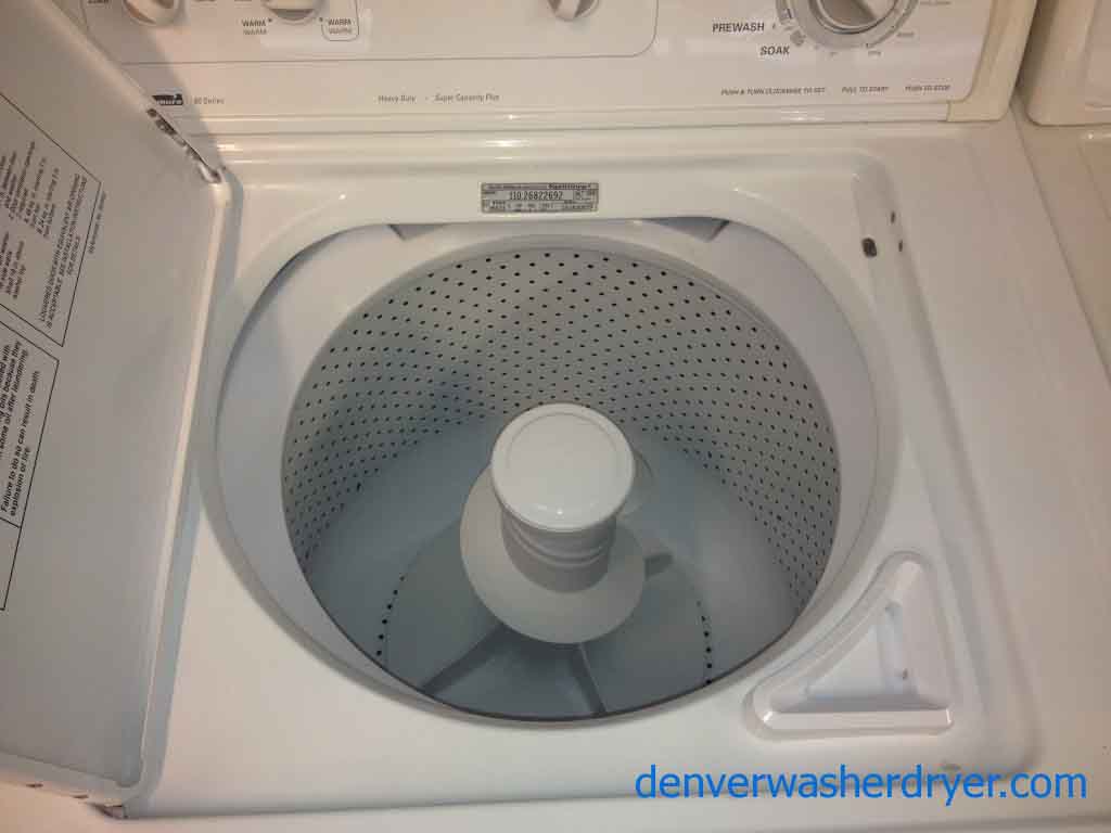 Kenmore 80 Series Washer/Dryer, super capacity plus