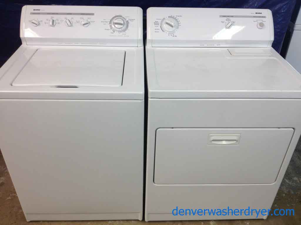 Kenmore 80 Series Washer/Dryer Set, recent models, nice features