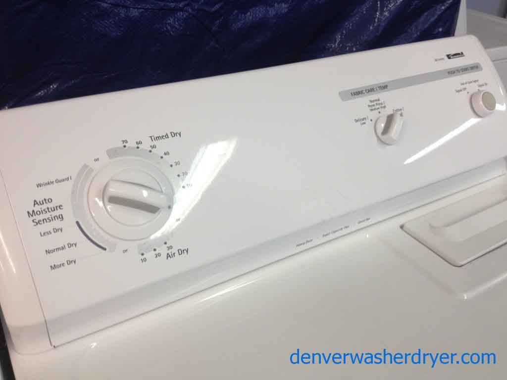 Kenmore 80 Series Washer/Dryer Set, recent models, nice features