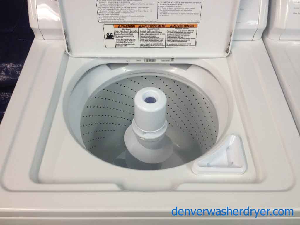 Kenmore 80 Series Washer/Dryer Set, recent models, nice features