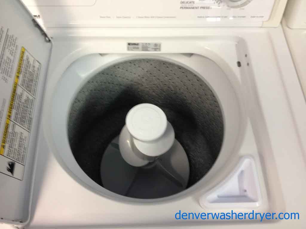 Kenmore Washer/Dryer, nice features, simple and solid