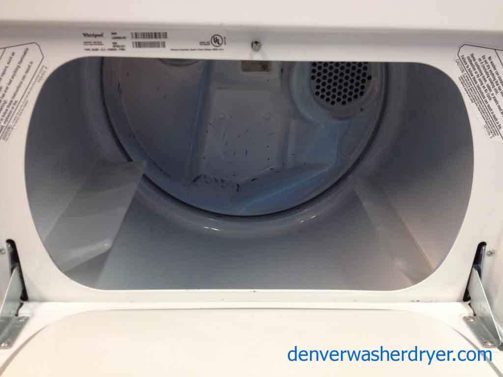 Whirlpool Washer/Dryer, extra care system