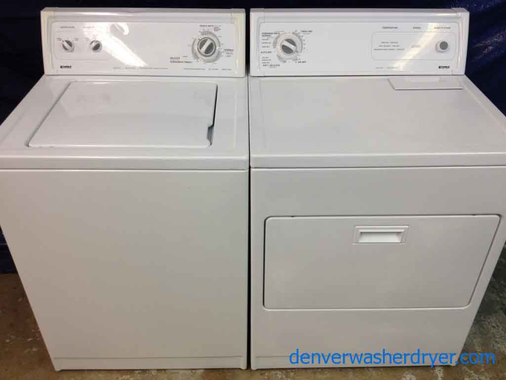 Kenmore Washer/Dryer, simple and great units