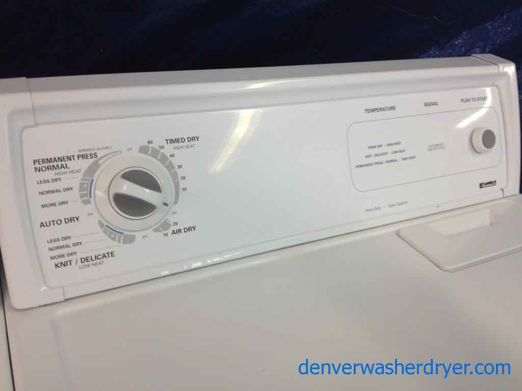 Kenmore Washer/Dryer, simple and great units