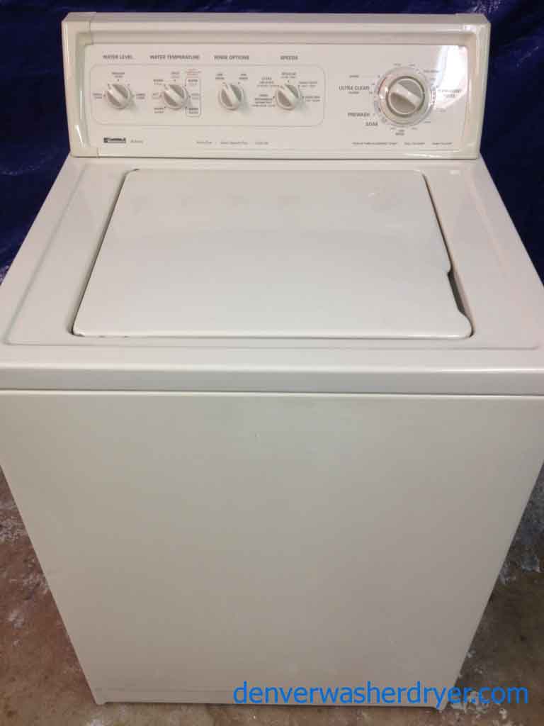 Kenmore 90 Series Washer, solid, loaded with features