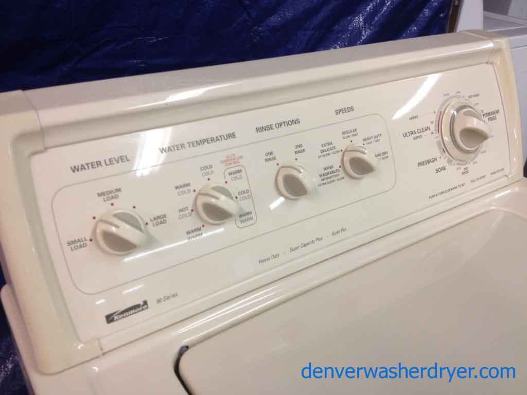 Kenmore 90 Series Washer, solid, loaded with features