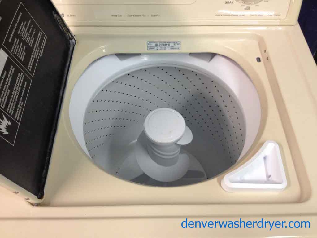 Kenmore 90 Series Washer, solid, loaded with features