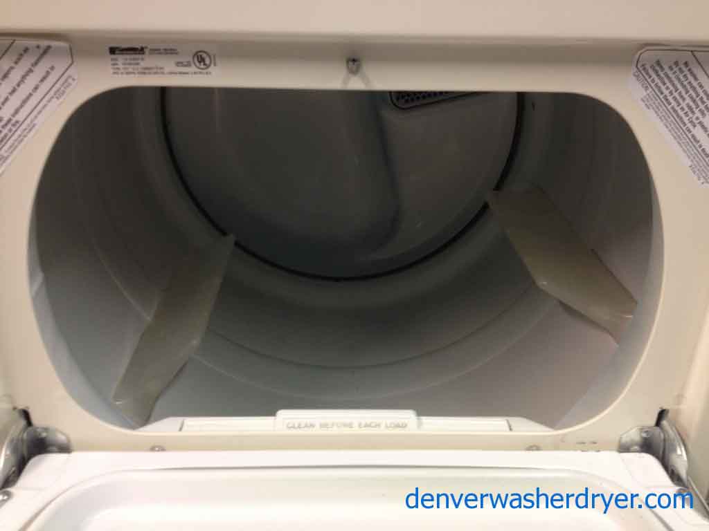 Kenmore Elite Washer/Dryer Set, King Sized Capacity! beige color