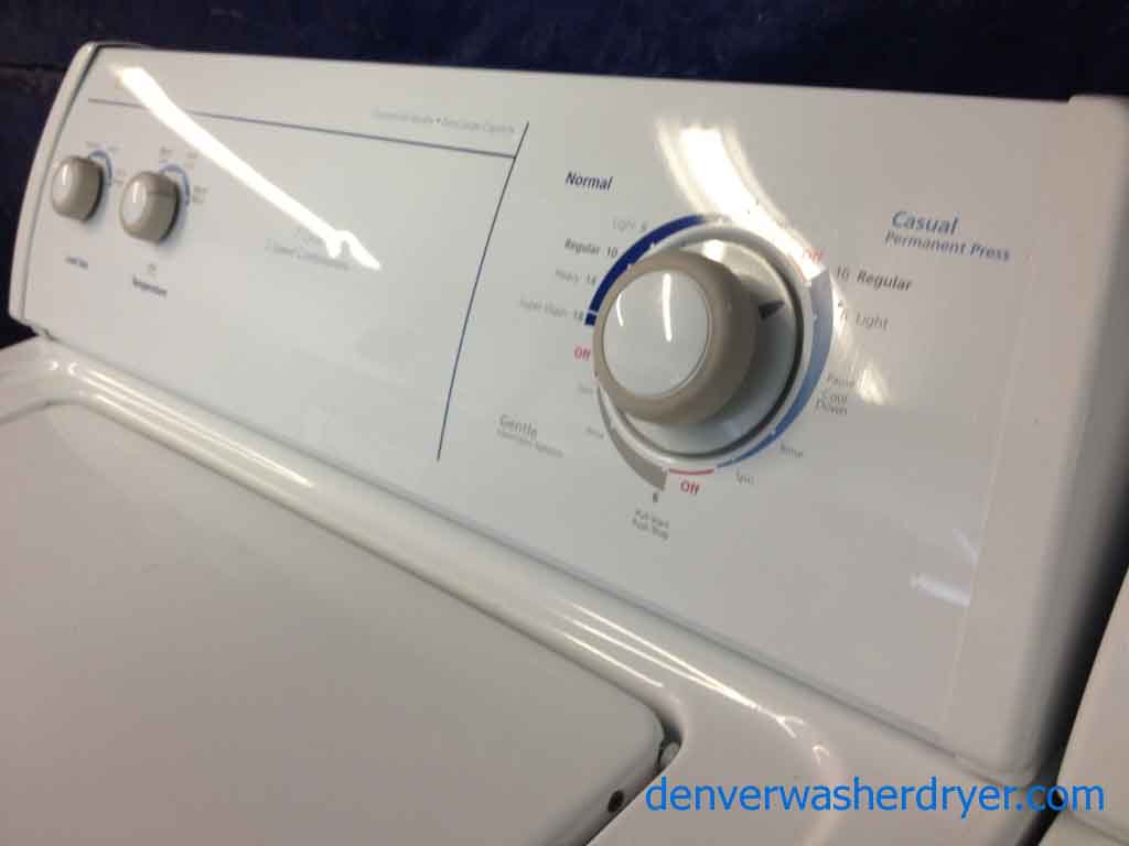Reliable Whirlpool Washer/Dryer, Matching Set