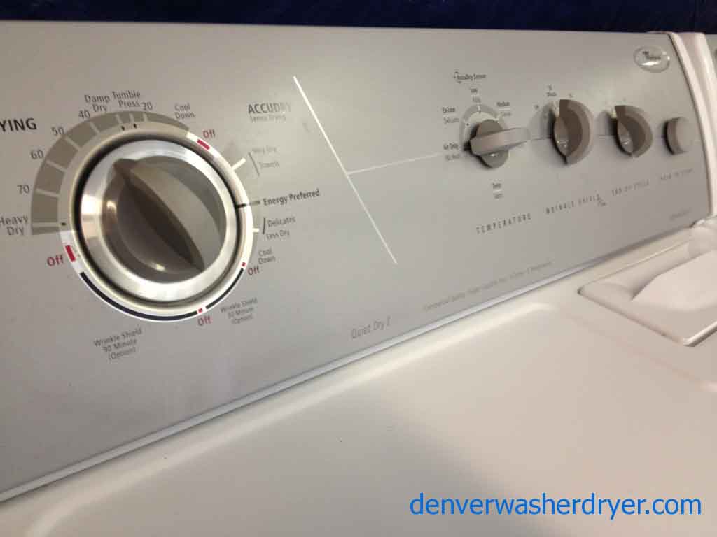 Whirlpool Gold Washer and Dryer Set