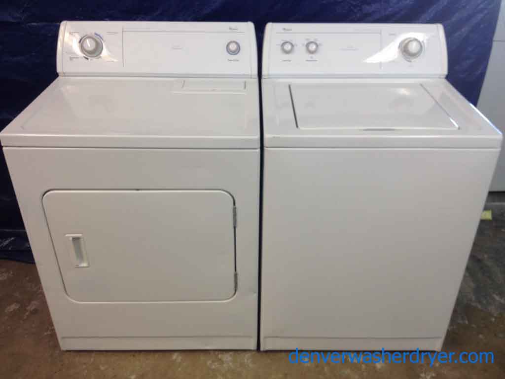 Whirlpool W/D, Commercial Quality, Extra Large Capacity
