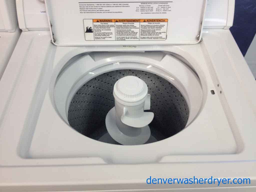 Whirlpool W/D, Commercial Quality, Extra Large Capacity
