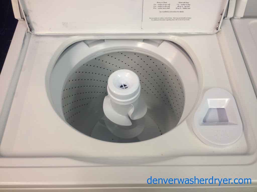 Whirlpool Gold Washer/Dryer, ultimate care II