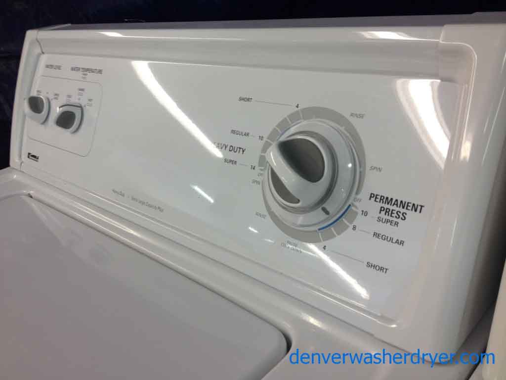 Kenmore Washer/Dryer, Solid and Dependable