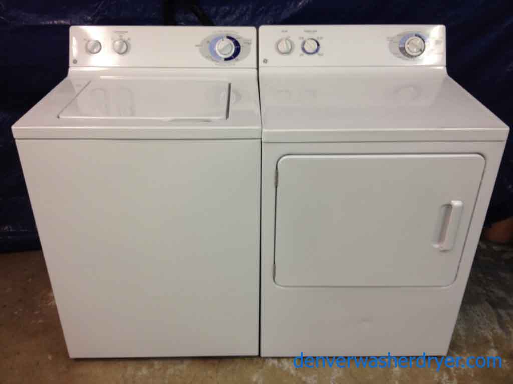Great GE Washer/Dryer, Matching Set