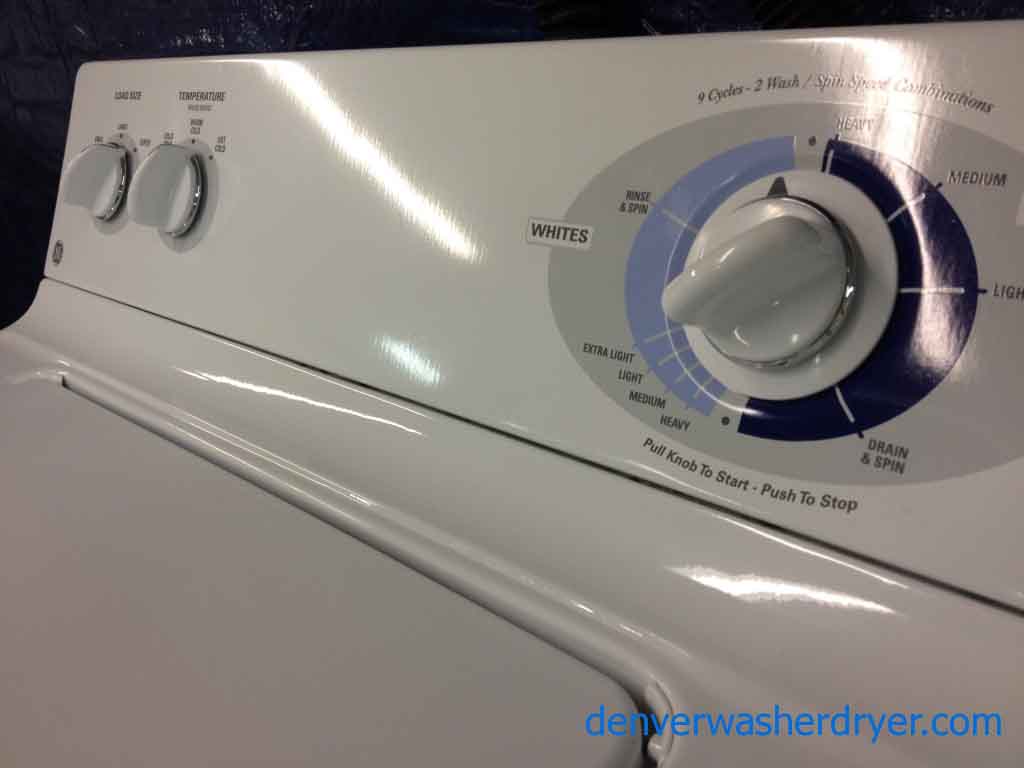 Great GE Washer/Dryer, Matching Set