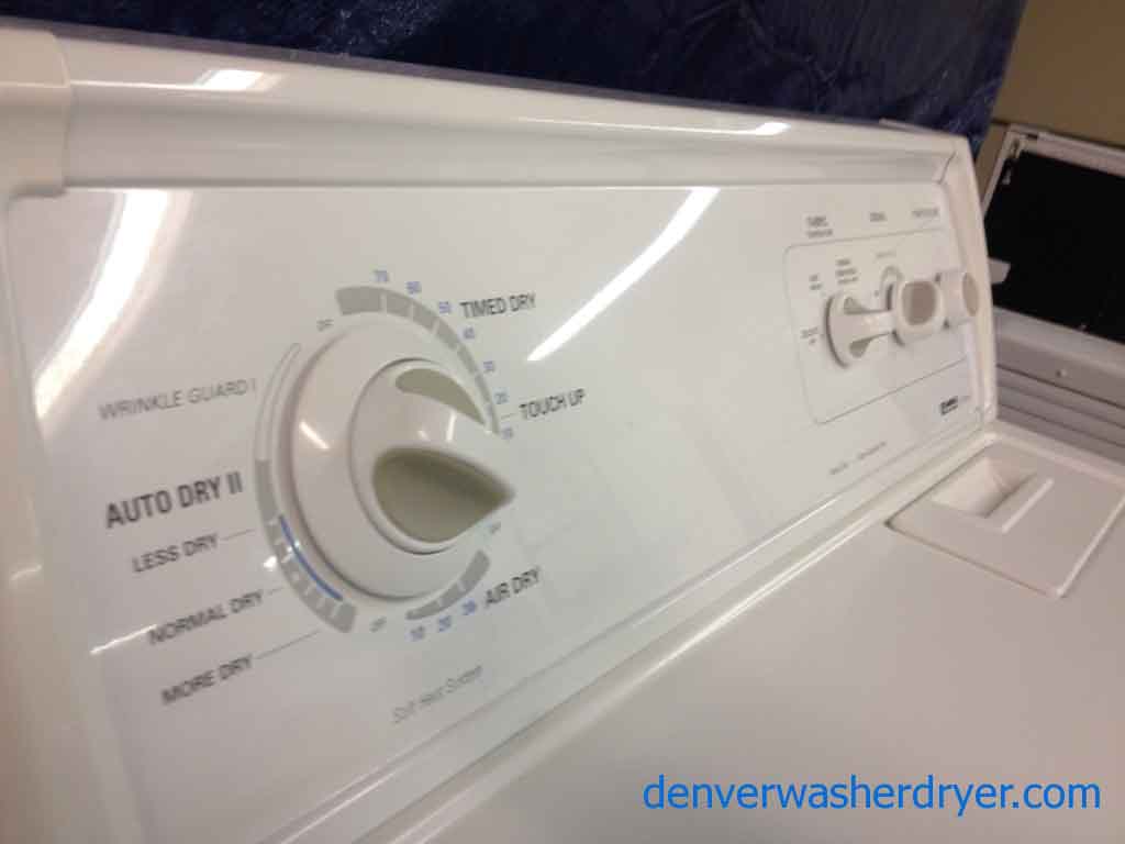 Kenmore 80 Series Washer/Dryer Set, Solid Machines
