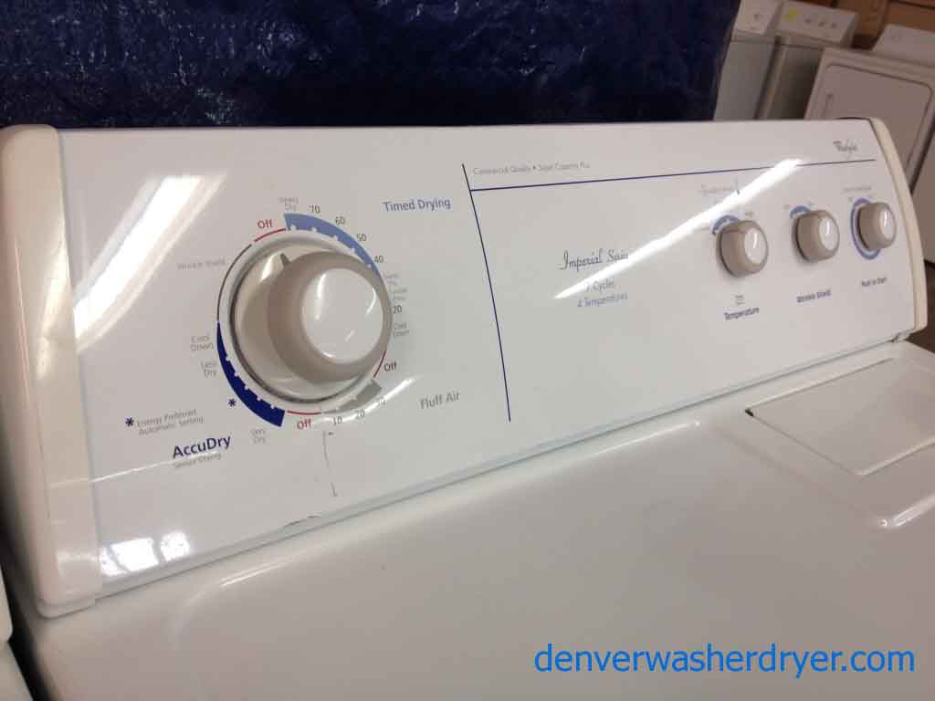 Large Images for Great Whirlpool Imperial Washer/Dryer Set! 1131