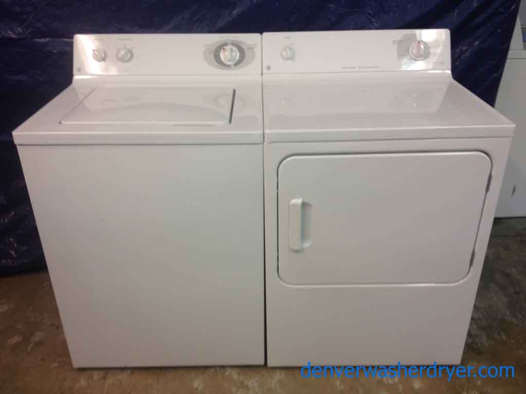Solid GE Washer/Dryer