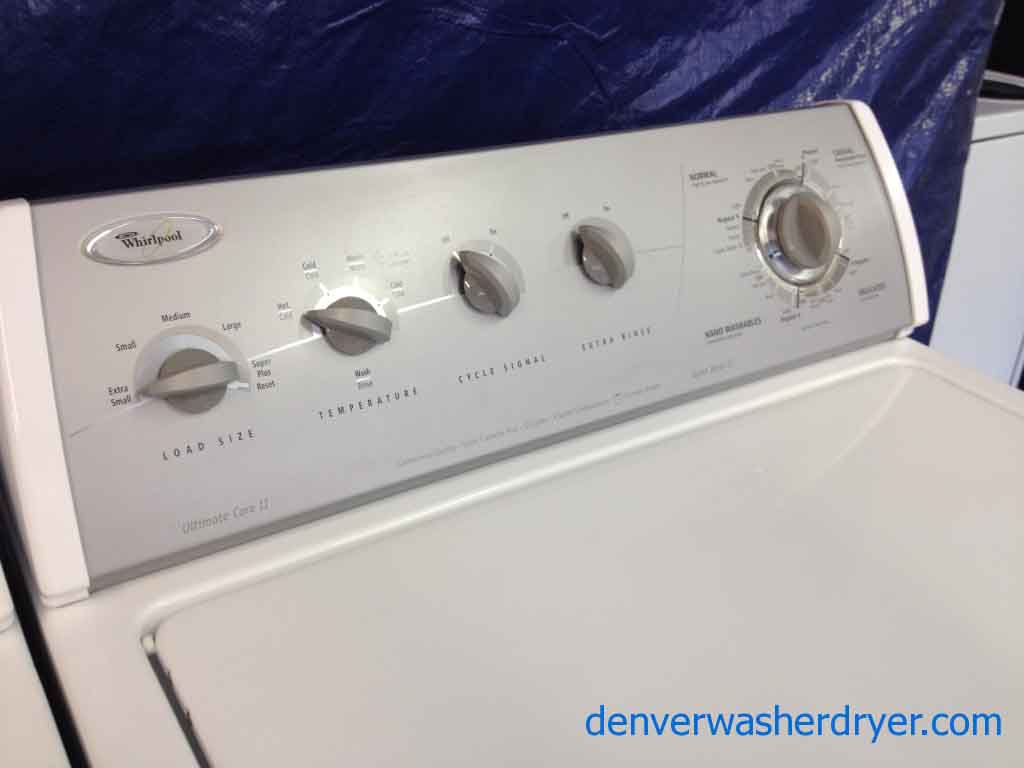 Large Images for Whirlpool Gold Ultimate Care II Washer/Dryer 1079