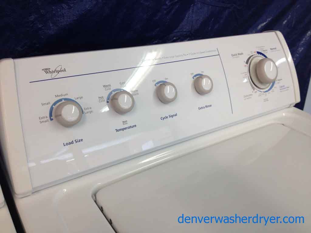 Whirlpool Ultimate Care II Washer/Dryer (gold dryer)